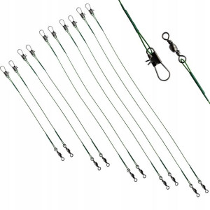 Przypony Stalowe Stalki 15-28 Cm 13 Kg 1x7 -10 Szt