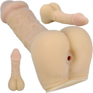 MASTURBATOR ANALNY pośladki z penisem DLA MĘŻCZYZN