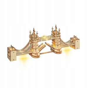 Robotime Drewniane Puzzle 3d Tower Bridge