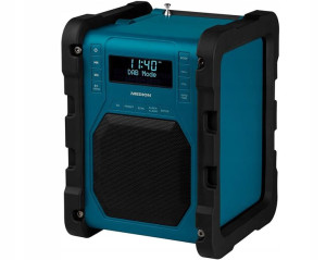 Wytrzymałe Radio Budowlane Md43951 Dab+ Bt 15w