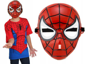 Karnawałowa MASKA na Gumce SPIDERMAN Spider-man