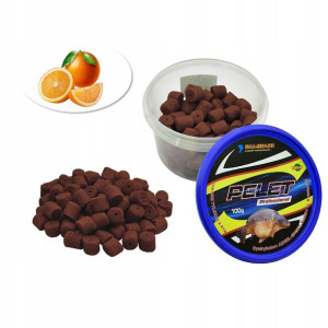 Pelet Haczykowy 12mm 100g Profesional Pomarańcza