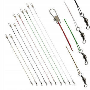 Przypony Stalowe Stalki 15-28 Cm 7-15 Kg -10 Szt