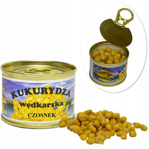 Kukurydza Wędkarska Zanęta 85 G Czosnek