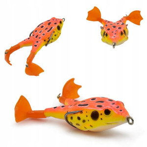 Żaba 3d Antyzaczepowa Starorzeczna Przynęta Sum
