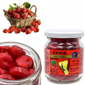 Przynęta nat kukurydza GOLIAT Cukk Truskawka 125g