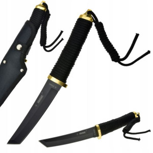 Nóż Kandar Sztylet Samurajski TANTO Pokrowiec