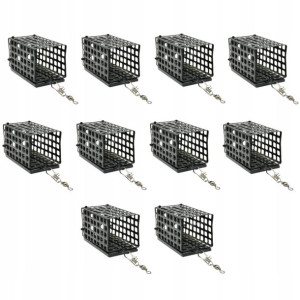 Zestaw koszyczków zanętowych z Dnem 10 szt x 20 g