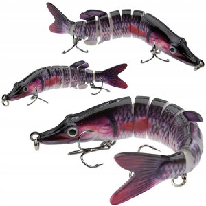 WOBLER na Szczupaka łamany tonący 13 cm 19 g