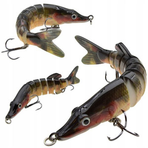 WOBLER na Szczupaka łamany tonący 13 cm 19 g