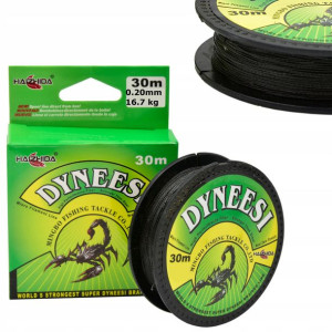 Dyneesi Plecionka na Przypon 0,20 mm CZARNA 30 m