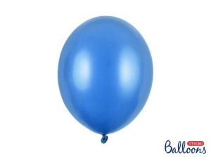 Balony Strong, Metaliczne Chabrowe 30cm, 100 szt.