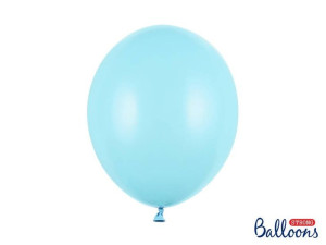 Balony Strong, Pastel Light Blue, Jasno Niebieskie, 30cm, 10 szt.