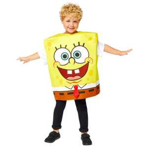 Strój, Kostium przebranie Spongebob dla chłopca 3-7 lat