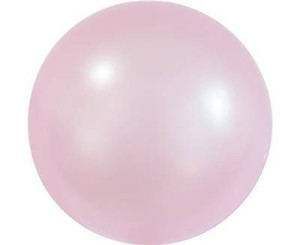 Balon okrągły kryształowy różowy 45cm