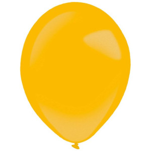 Balony lateksowe Decorator Metaliczne Złote 28cm, 50 szt.