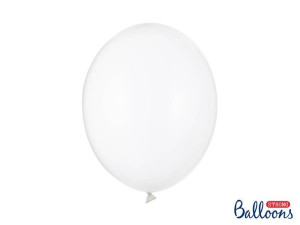 Balony lateksowe  Crystal Clear Przezroczyste 30cm, 100 szt.