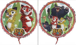 Balon foliowy Leo Tygrys Leo&Tig 46 cm