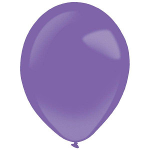 Balony lateksowe Decorator Metaliczne Fioletowe 28cm, 50 szt.