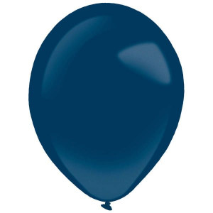 Balony lateksowe Decorator Metaliczne Niebieskie 28cm, 50 szt.