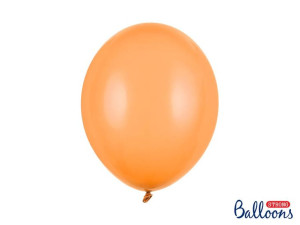 Balony lateksowe Strong pomarańczowe, Pastel Bright Orange, 30cm, 50szt.