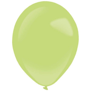 Balony lateksowe Decorator Pastelowe Fashion Zielone Kiwi, 12cm, 100 szt.