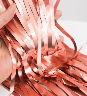 Kurtyna matowa rose gold 100 x 200cm