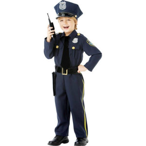 Strój, Kostium przebranie Policjant 4-6 lat
