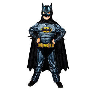 Strój, Kostium przebranie Batman Czarny 6-8 lat