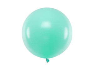 Balon Gigant, pastelowy miętowy 60 cm