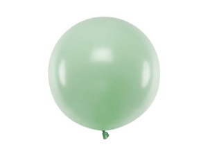 Balon Gigant, pastelowy pistacjowy 60 cm