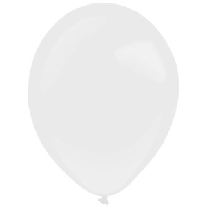 Balony lateksowe Decorator Białe 35cm, 50 szt.