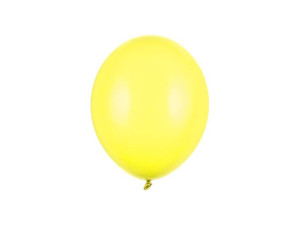 Balony Strong Pastelowe żółte 23cm, 100 szt.