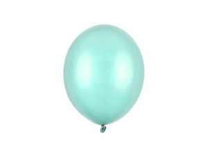 Balony Strong, Metaliczne Miętowe 30cm, 100 szt.