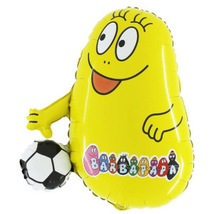 Balon foliowy Barbapapa Żółty 68cm