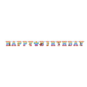 Papierowa girlanda Happy Birthday Psi Patrol 180 x 15 cm