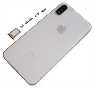 Korpus Ramka Tył Obudowa Tylna Komplet Iphone X