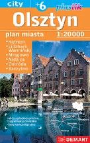 Olsztyn Plus 6 Plan Miasta Plastik 1 20 000 Demart