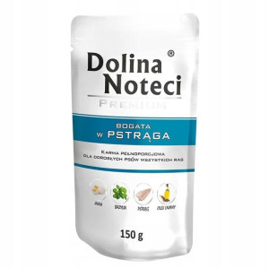 DOLINA NOTECI Premium mokra karma Bogata w PSTRĄGA