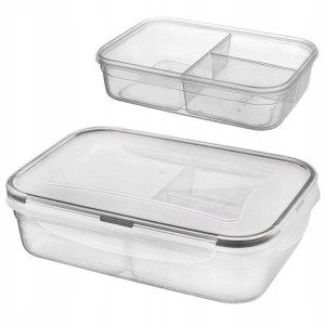 Pojemnik Na Żywność Dzielony 3 Wkłady Lunchbox