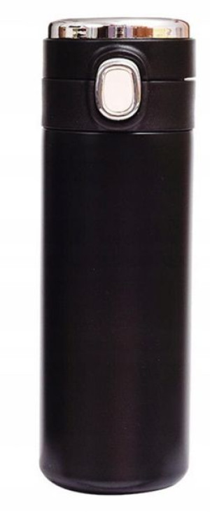 Kubek Termiczny Termos Butelka 0,4l Termometr Lcd
