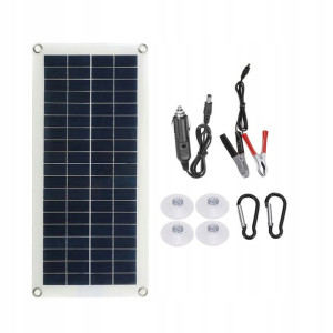 PANEL SOLARNY Fotowoltaika USB 20W Uniwersalny XL