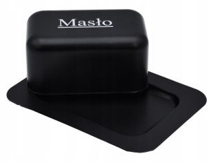 Maselniczka Maselnica Stalowa Pojemnik Na Masło