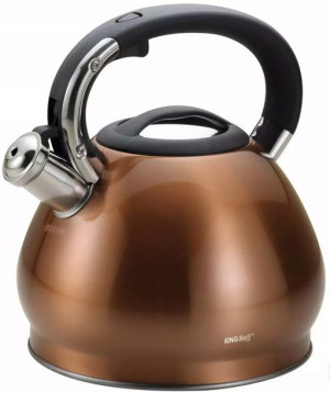 Czajnik Stalowy Na Gaz Indukcja 3,4 L Z Gwizdkiem