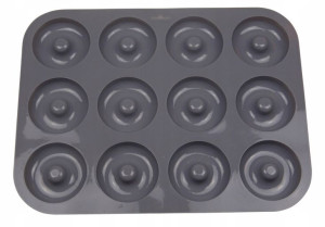 Forma Foremka Silikonowa 12 Donut Oponki Babeczki