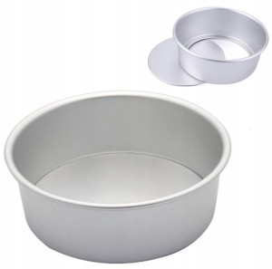 Forma Blacha Aluminiowa Do Ciasta Tortu 22cm H-8cm