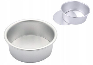 Forma Blacha Aluminiowa Do Ciasta Tortu 11cm H-5cm