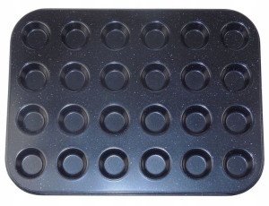 Forma Blacha Foremki Babeczki Mini Mufiinki 24 Szt