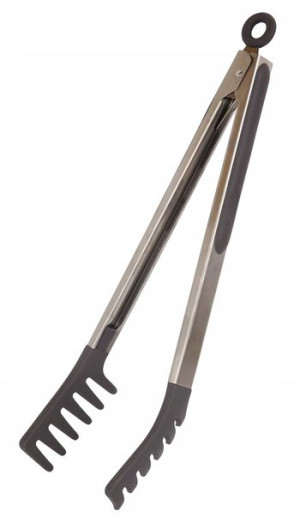 Szczypce Silikonowe Kuchenne 34 cm Patelni Teflonu