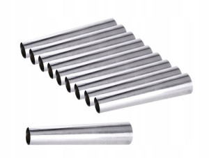 Foremki Formy Rurki z Kremem Stalowe 10szt 122404